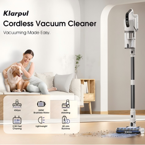 Best Cordless Vacuum for Pet Hair: Why Klarpul Is a Powerful Handheld Winner