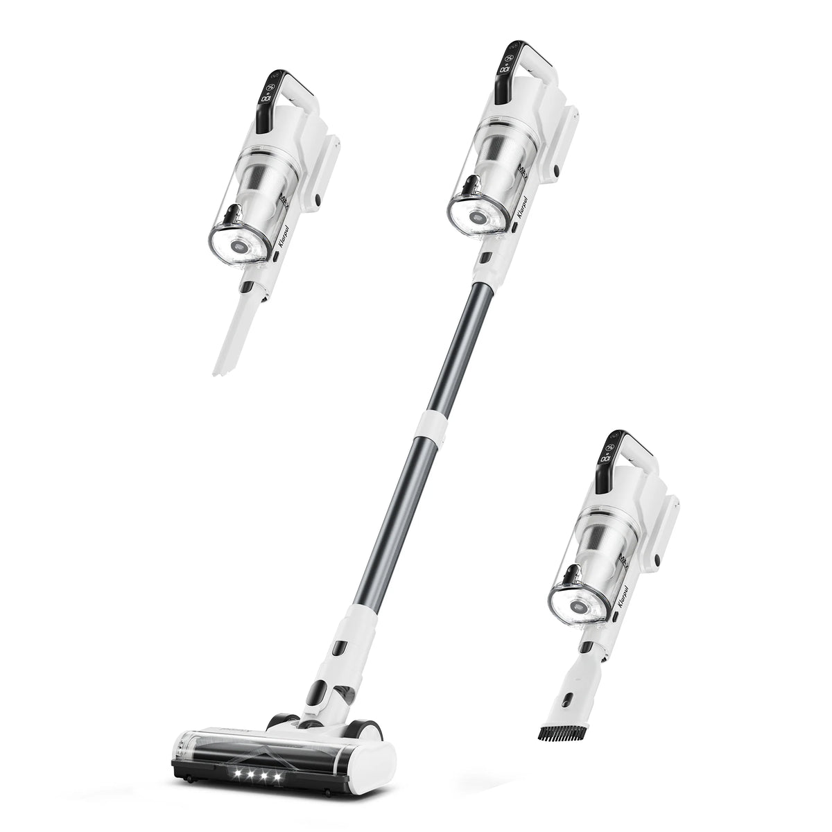 Cordless Vacuum Cleaner 550W 45KPA Runtime Fast Charging Self-Standing - Klarpul