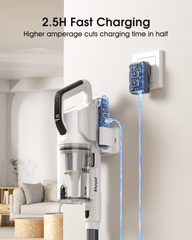Cordless Vacuum Cleaner 2.5H Fast Charging - klarpul