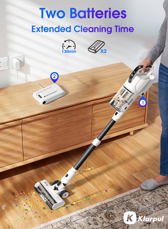Klarpul Cordless Stick Vacuum Cleaner - Thumbnail 3