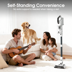 [Pre-order] Cordless Vacuum Cleaner 2 Batteries 130Mins Runtime 600W 50KPA Fast Charging Self-Standing - Klarpul